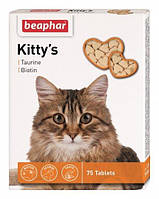 Beaphar Kitty's Taurin + Biotin с биотином и таурином - 75тб