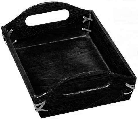 Піднос дерев'яний "Хуберт 30" венге, фото 1