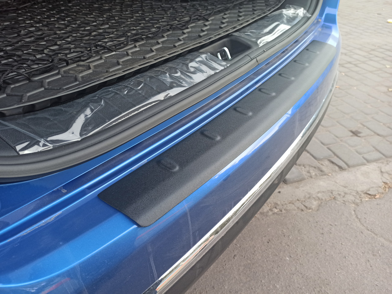 KIA Sportage FL 2018 - 2021 - накладка на задній бампер