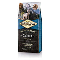 Carnilove Salmon for Adult Dogs (Карнилав Лосось Эдалт) сухой беззерновой корм для взрослых собак всех пород