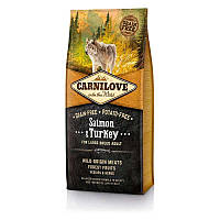 Carnilove Salmon & Turkey Large Breed Adult Dogs (Каренілов Лосось Індичка) беззерновий корм для великих собак