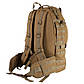 Тактичний рюкзак CAMO CARGO 32 л COYOTE, фото 5