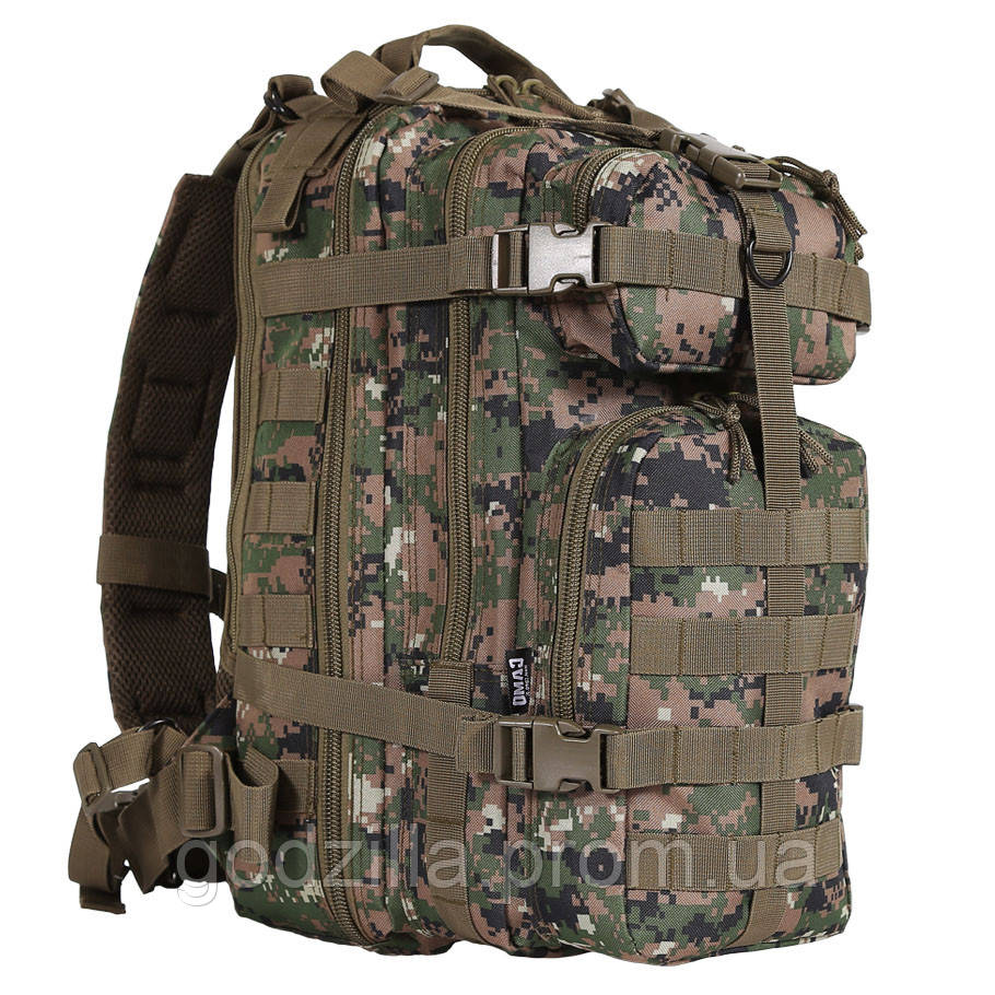 Тактичний рюкзак CAMO ASSAULT MARPAT 25 л, фото 1