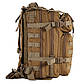Тактичний рюкзак CAMO ASSAULT Coyote 25 л, фото 2