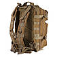 Тактичний рюкзак CAMO ASSAULT Coyote 25 л, фото 4