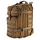 Тактичний рюкзак CAMO ASSAULT Coyote 25 л, фото 7