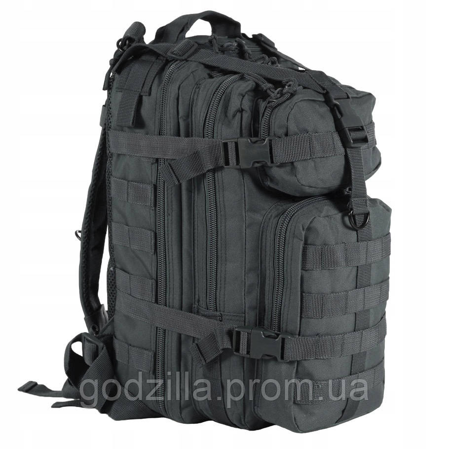 Тактичний рюкзак CAMO ASSAULTGREY 25 л, фото 1