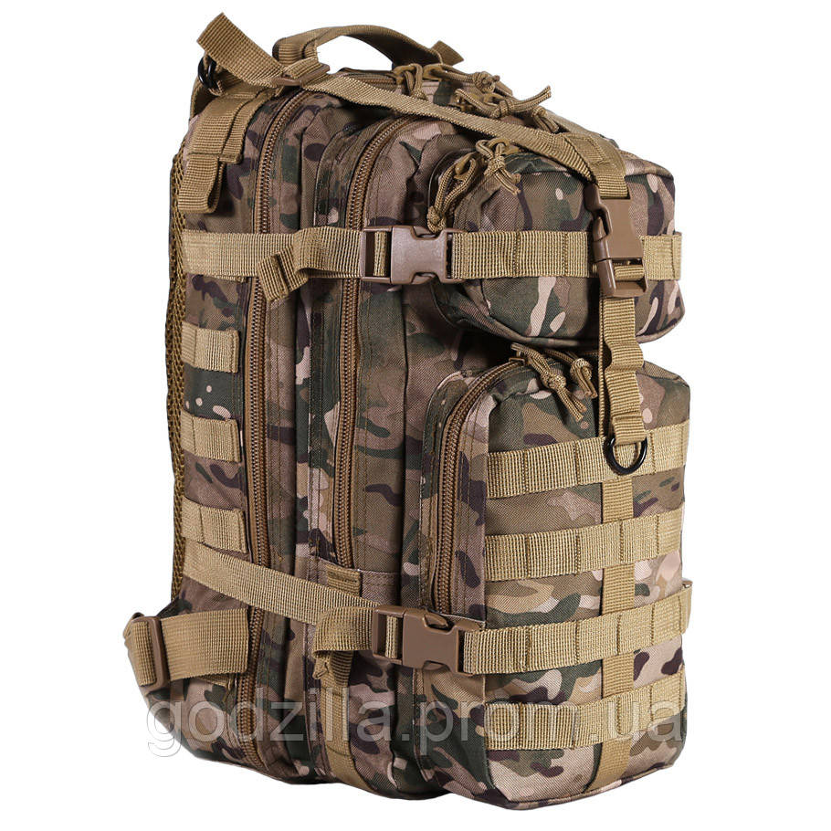 Тактичний рюкзак CAMO ASSAULT MULTICAM 25 л, фото 1