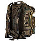 Тактичний рюкзак CAMO ASSAULT WOODLAND 25 л, фото 8