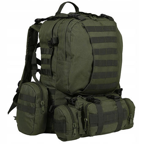 Тактичний рюкзак MIL-TEC DEFENSE PACK ASSEMBLY OLIVE (14045001), фото 2