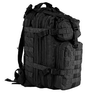 Тактический рюкзак CAMO ASSAULT BLACK 25 л