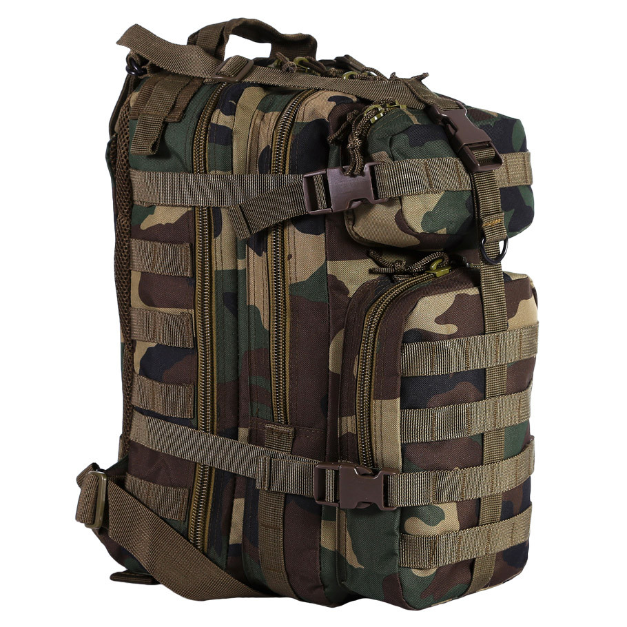 Тактичний рюкзак CAMO ASSAULT WOODLAND 25 л
