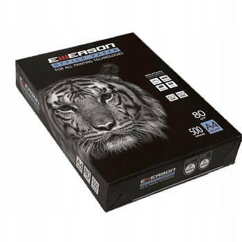 Папір для принтера білий А4 80 г/м 500 л. EMERSON OFFICE PAPER A4.80 класс C