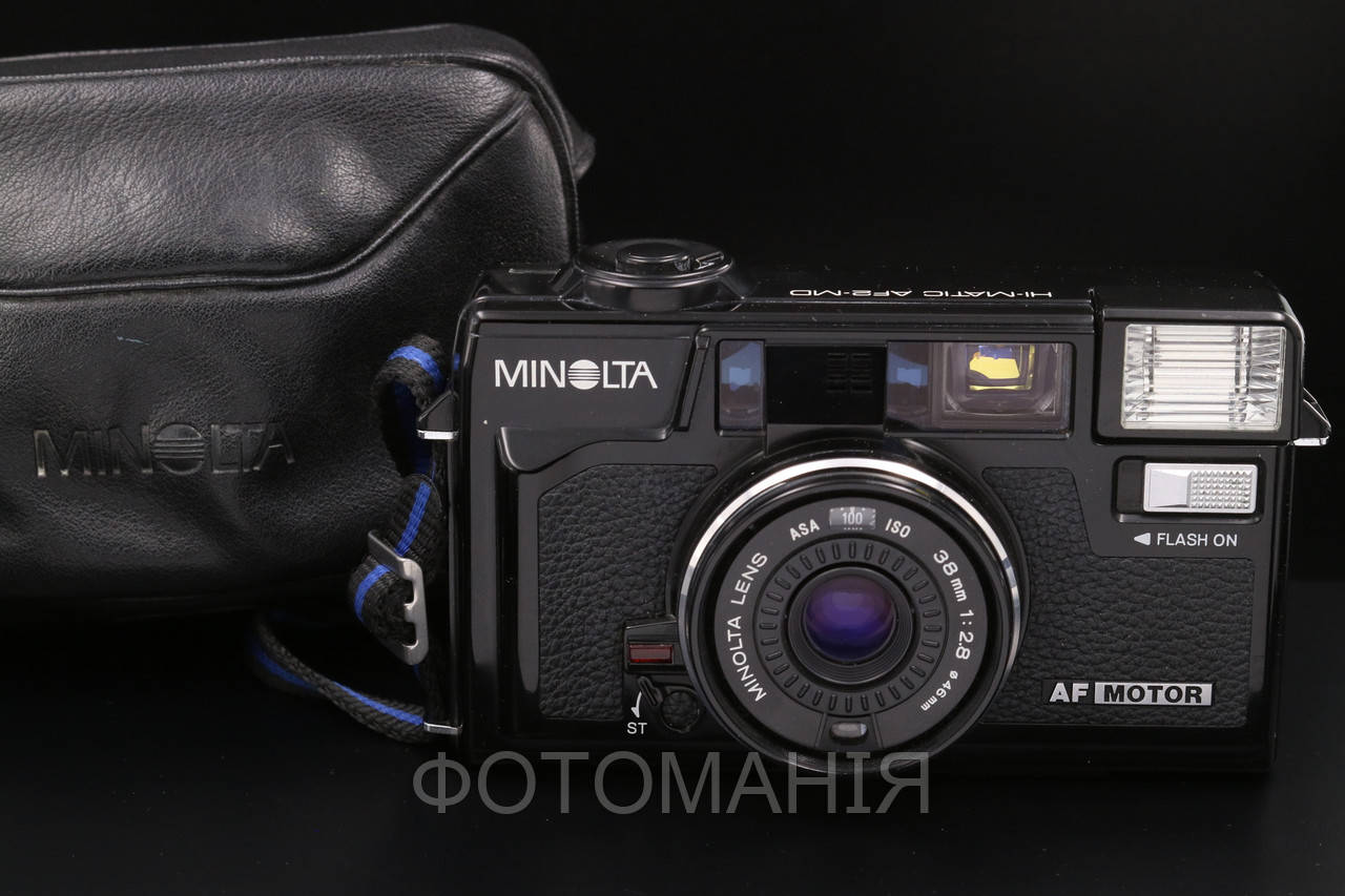 Minolta Hi-Matic AF-2 MD 38mm f2.8 lens