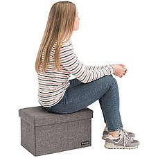 Органайзер кемпінговий Outwell Cornillon L Seat & Storage Grey Melange (470353), фото 6