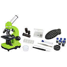 Мікроскоп Bresser Biolux SEL 40x-1600x Green з адаптером для смартфона (8855600B4K000), фото 6