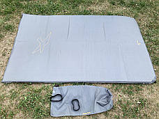 Коврик самонадійний Easy Camp Self-infling Siesta Mat Double 5 cm Grey (300058), фото 5