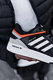 Кросівки чоловічі Adidas Drop Step кеди чорні адідас дроп степ шкіряні демісезонні повсякденні, фото 10