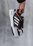 Кросівки чоловічі Adidas Drop Step кеди чорні адідас дроп степ шкіряні демісезонні повсякденні, фото 6