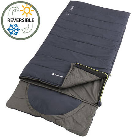 Спальний мішок Outwell Contour Lux Reversible/-3 °C Deep Blue Right (230373), фото 1