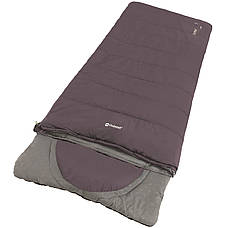 Спальний мішок Outwell Contour Reversible/+2 °C Dark Purple Left (230364), фото 3