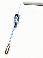 Біолокаційна рамка енергетична спіраль у вигляді циліндра з кільцем, рамка для біолокації та пошуку води 1 шт.