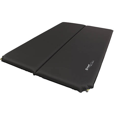 Коврик самонадійний Outwell Self-inflat Mat Sleepin Double 7.5 cm Black (400013), фото 1