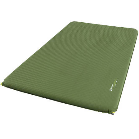 Коврик самонадійний Outwell Self-inflat Mat Dreamcatcher Double 7.5 cm Green (400002), фото 1