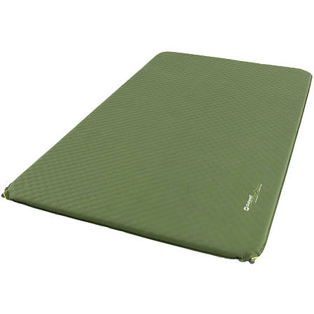 Коврик самонадійний Outwell Self-inflat Mat Dreamcatcher Double 5 cm Green (400001), фото 1