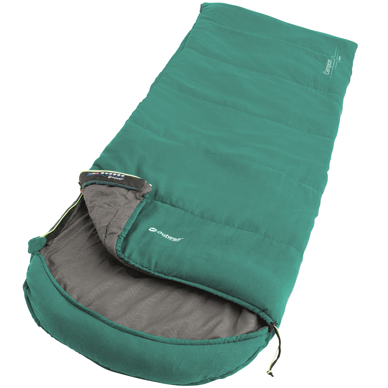 Спецальний мішок Outwell Campion/+4 °C Green Left (230353)