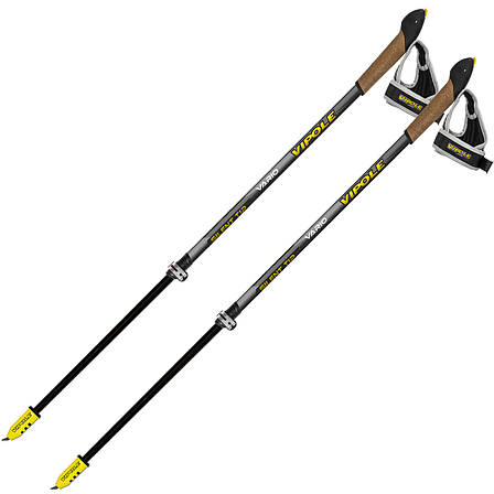 Палиці для скандинавської ходьби Vipole Vario Top-Click QL K.T. Silent DLX (S19 47), фото 1