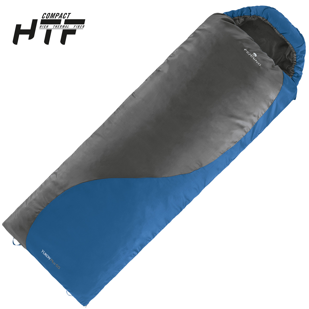 Спецальний мішок Ferrino Yukon Plus SQ Maxi/+7°C Blue/Grey Left (86365IBB)