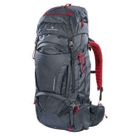 Рюкзак туристичний Ferrino Overland 65+10 Dark Grey (75671HCC), фото 1