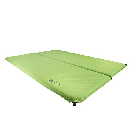 Коврик Highlander Trail Double Self Inflate Green, фото 1