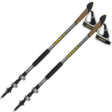 Палиці для скандинавської ходьби Vipole High Performer Ultra Trail Top-Click QL DLX (S1967), фото 1