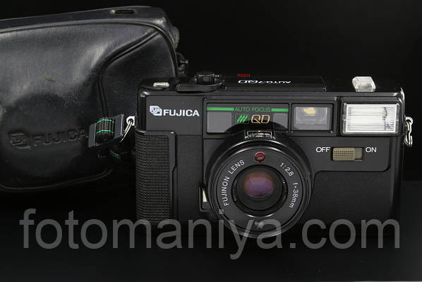 Fujica Auto-7QD Fujinon 38mm f2.8 lens