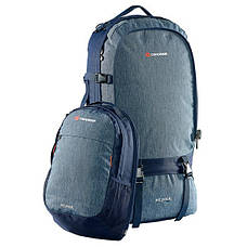 Рюкзак туристичний Caribe Jet pack 65 Navy, фото 4