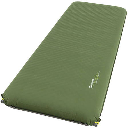 Коврик самонадійний Outwell Self-inflat Mat Dreamcatcher Single 12 cm XL Green (290311), фото 1