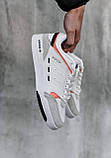 Кросівки чоловічі Adidas Drop Step кеди білі адідас дроп степ шкіряні демісезонні повсякденні, фото 6