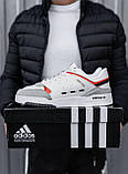 Кросівки чоловічі Adidas Drop Step кеди білі адідас дроп степ шкіряні демісезонні повсякденні, фото 10