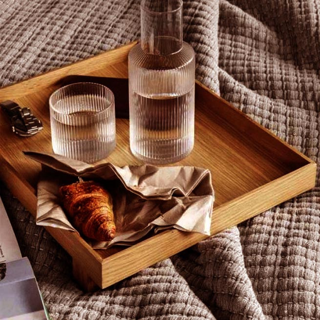 Піднос дерев'яний "Берсе 35" сієна