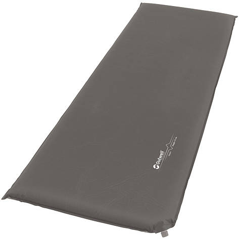 Коврик самонадійний Outwell Self-inflat Mat Sleepin Single 7.5 cm Grey (290203), фото 1
