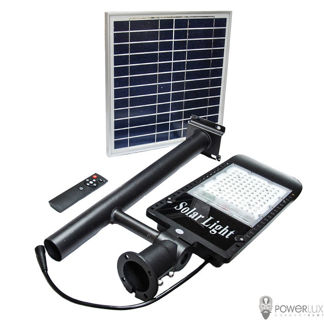 Консольный LED Светильник на солнечной панели 100W IP65 фото