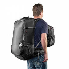 Рюкзак туристичний Caribe Magellan 65 RFID Black, фото 5
