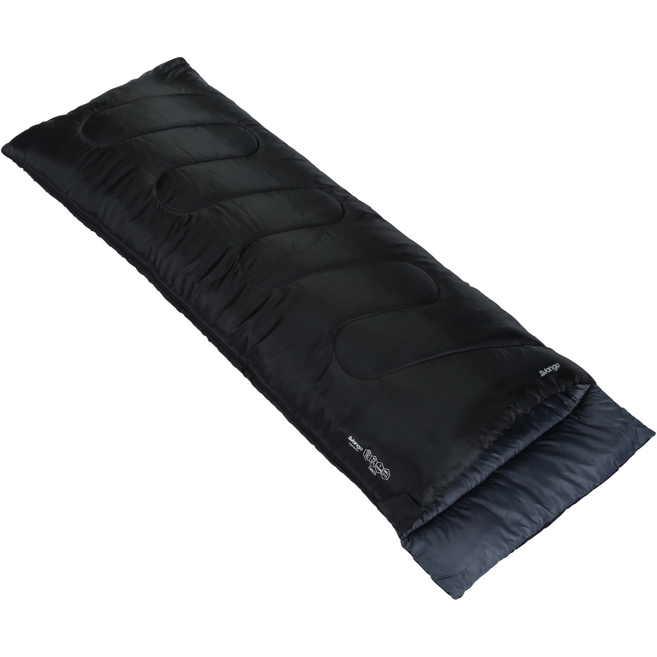 Спецальний мішок Vango Ember Single/+4 °C Black Left (SBQEMBER B05TJ8)