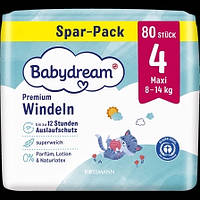 Подгузники Babydream 4 (8-14кг) 80шт