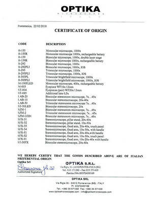 Мікроскоп Optika SFX-91 10x-20x-40x Bino Stereo, фото 3
