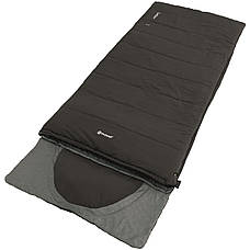 Спальний мішок Outwell Contour Reversible/+2 °C Midnight Black Right (230382), фото 3