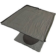 Спальний мішок Outwell Contour Reversible/+2 °C Midnight Black Right (230382), фото 5