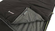 Спальний мішок Outwell Contour Reversible/+2 °C Midnight Black Right (230382), фото 6
